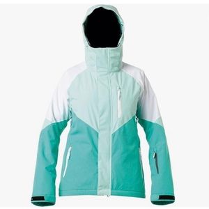 DC Shoes Womens Shoes Prima Arcadia Green Ski Jacket